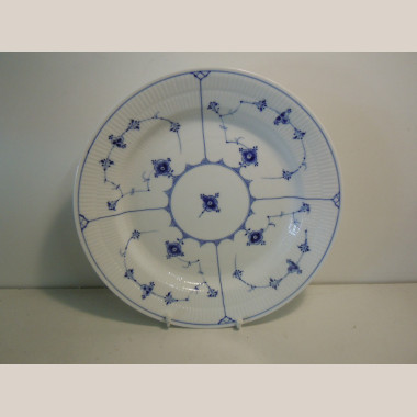 Riflet blåmalet / musselmalet