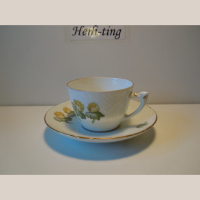 475/103 Tekop m.underkop slidt guldkant