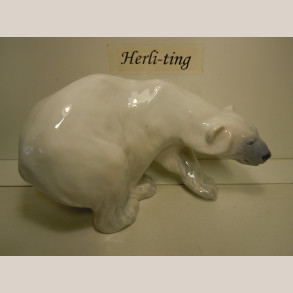 1137 Royal Copenhagen Bjrn 1.sort Knud Kyhn