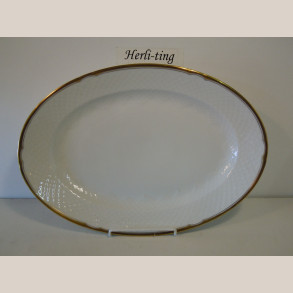 315/15 Oval fad 40x28 cm 1.sort.