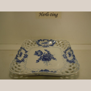 1523 helblonde firkantet sklefad 23x23cm 1.sort.