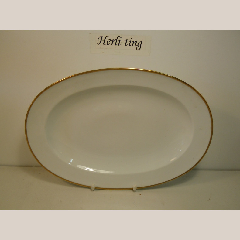 16/316 Oval fad 34,5x24,5 cm