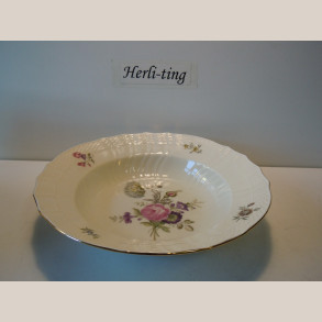 1614 Dyb tallerken 24,5 cm 1.s.