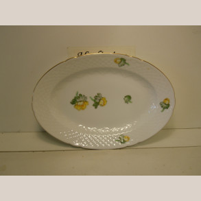 318/18 Oval fad 25x17 cm