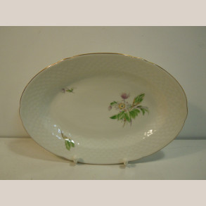 318/18 Oval fad 25x17 cm