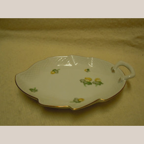 357/199 Blad assiet 25x19 cm