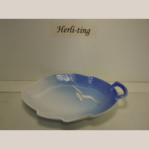 357/199 Blad assiet 25x19 cm