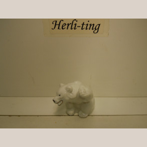 0233 Royal Copenhagen Bjrneunge 1.sort Knud Kyhn