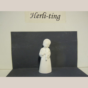 2524 Aluminia Musikalsk engel m.Violin