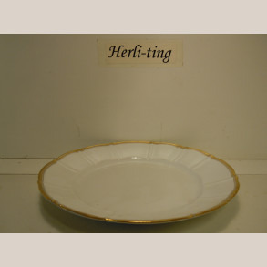 326/26 Frokosttallerken 21 cm 1.sort.