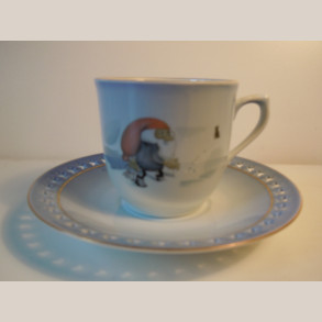 305/071 Kaffekop m.underkop dek 3505 1.sort.