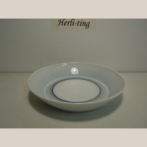 322/22 Dyb tallerken �19,5 cm 1.sort.