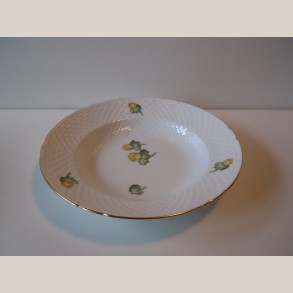 323/23 Dyb tallerken �21 cm 1.sort.