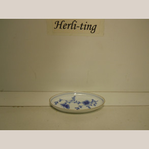 334/232 oval assiet 12x7 cm 1.sort.