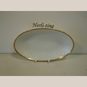 314/39 Oval Assiet 23x15 cm 1.sort.