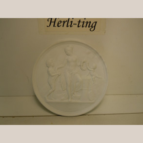 4003 Platte Hvid Bisquit Thorvalsen 