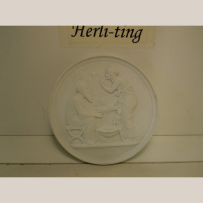 4006 Platte Hvid Bisquit Thorvalsen 