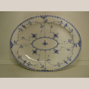 534 Oval fad 40x31,5 cm 1.sort.