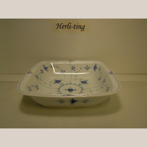 576/230 Firkantet skl 22x22 cm x H 5,5 cm 1.sort.