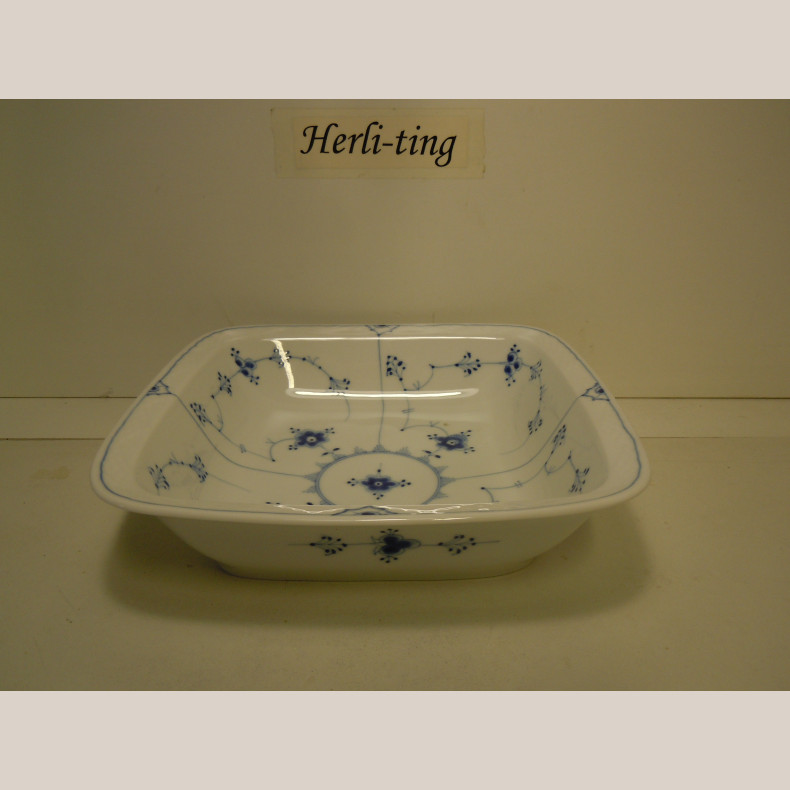 576/230 Firkantet skl 22x22 cm x H 5,5 cm 1.sort.