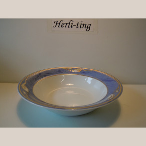 604 Dyb tallerken �18 cm 1.sort.