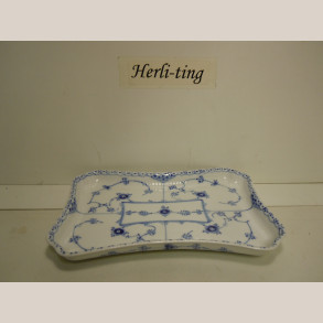 716 firkantet fad 17x24 cm 1.sort.