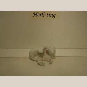 0729 Royal Copenhagen Bjrneunge 1.sort Knud Kyhn