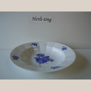 8546 Dyb tallerken �25 cm 2.sort.