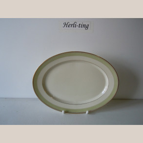 9583 Oval fad 28x21,cm .