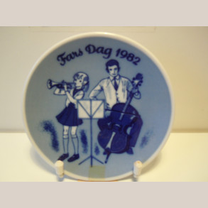 Porsgrund Farsdag platte 1982