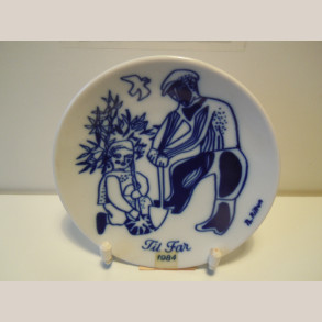 Porsgrund Farsdag platte 1984